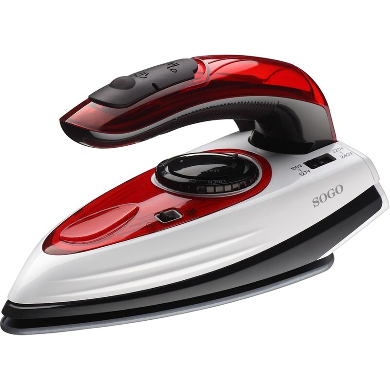 SOGO PLA-SS-6175 1100 W Κόκκινο Σίδερο Ατμού