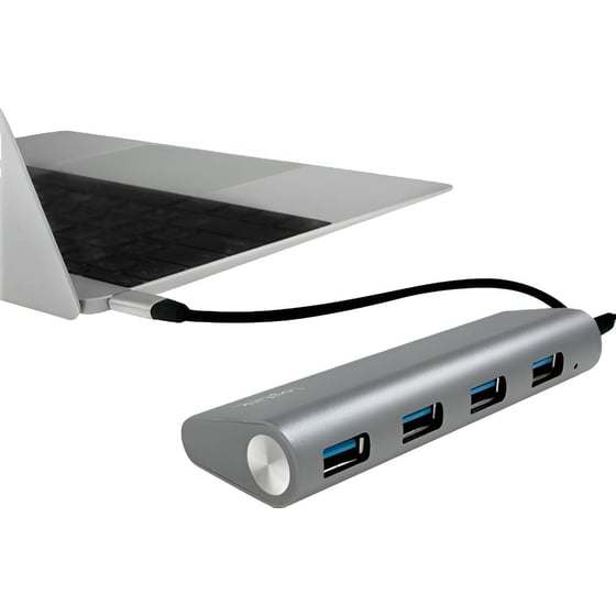 LogiLink UA0309 USB Hub 4-Port USB 3.1 συμβατό με USB-C image 3