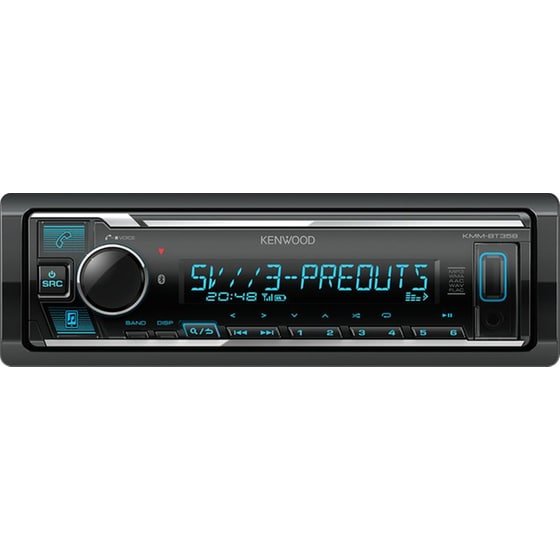 Kenwood KMMBT358 Ηχοσύστημα Αυτοκινήτου - Μαύρο image 0