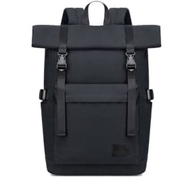 Τσάντα Πλάτης Amber με Θήκη Laptop 17.3'' AΜ2017 24 lt - Μαύρο
