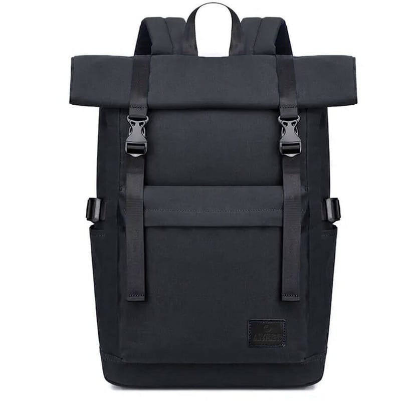 Τσάντα Πλάτης Amber με Θήκη Laptop 17.3 AΜ2017 24 lt - Μαύρο