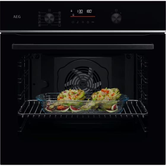 AEG TU5PB431SB 72 Lt Μαύρο Εντοιχιζόμενος Φούρνος Άνω Πάγκου image 0