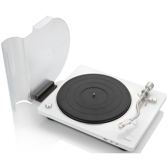 Πικάπ Denon DP-450USB - Λευκό image 1