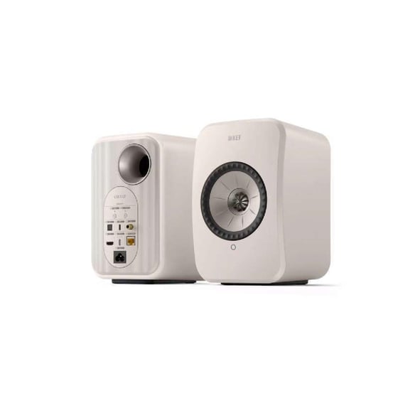 Kef LSX II LT Αυτοενισχυόμενα Ηχεία Hi-Fi 2 Δρόμων - Stone White image 1