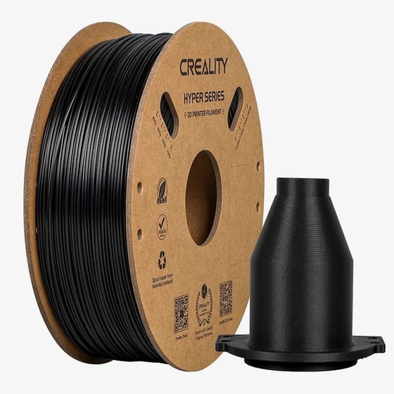 CREALITY Νήμα 3D Εκτυπωτή HYPER ABS 1kg 1.75mm - Μαύρο image 1