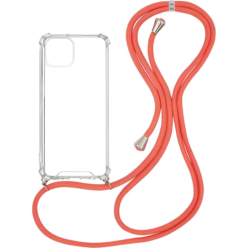 Θήκη Apple iPhone 14 - Sonique Armor Clear - Rainbow Κοραλλί