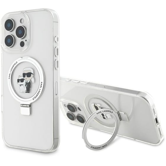 Θήκη Apple iPhone 16 Pro - Karl Lagerfeld MagSafe Ringstand Case - Transparent image 0