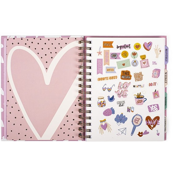 Ημερολόγιο Posh+Pop 2026 12Μ Σπιράλ Flower image 4