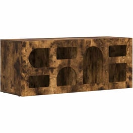 Έπιπλο Τηλεόρασης VidaXL ELST 100 x 35 x 40 cm - Καπνιστή Δρυς