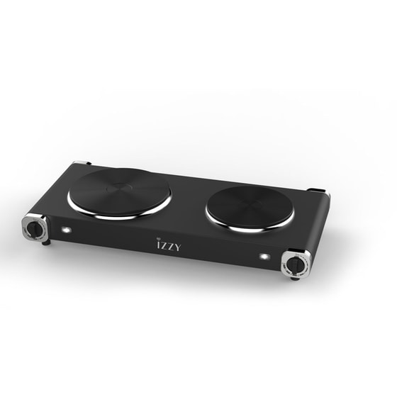IZZY ΙΖ-1203 2500 W Μαύρο Επιτραπέζια Ηλεκτρική Εστία image 0