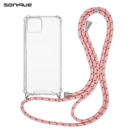 Θήκη Apple iPhone 14 Plus - Sonique Armor Clear - Rainbow Ροζ