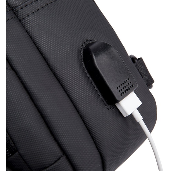 Τσάντα με θήκη για Laptop Bange 1911 9.7" Αδιάβροχη - Μαύρο image 7
