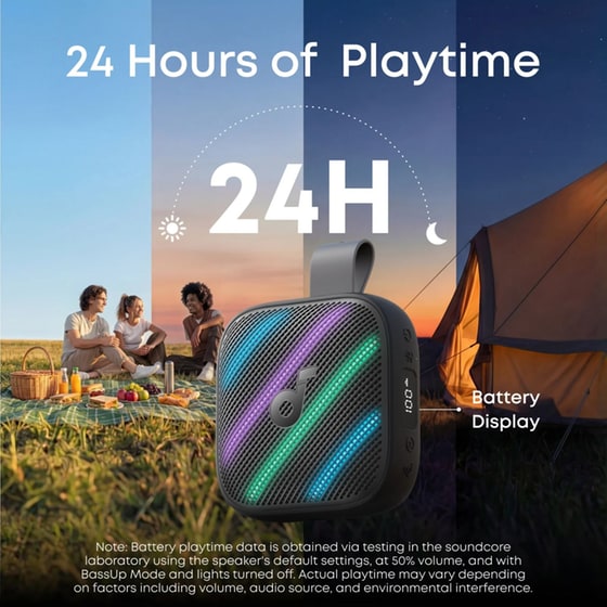 Φορητό Ηχείο Soundcore Boom Go 3i - Μαύρο image 1