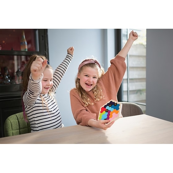 Παιδικό Παζλ Bs Toys Puzzzzle Beezzz Μέλισσες Ga346 image 1