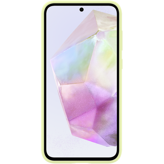 Θήκη Samsung Galaxy A35 5G - Samsung Silicone Case - Lime image 1