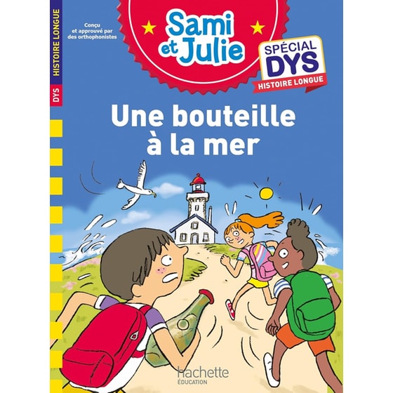 J’apprends a lire avec Sami et Julie Special DYS Histoire Longue: Une Bouteille a la mer – Super Pack (+ Cadeau Surprise) image 0