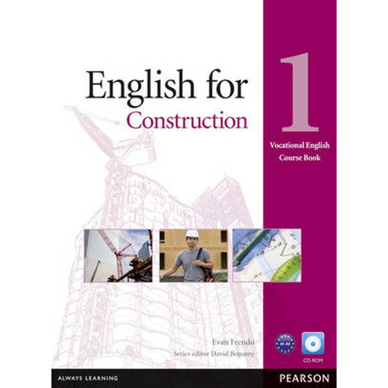 English for Construction Level 1 Coursebook and CD-ROM Pack