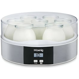 Παρασκευαστής Γιαουρτιού H.KOENIG ELY70 15 W 0.2 L Ασημί