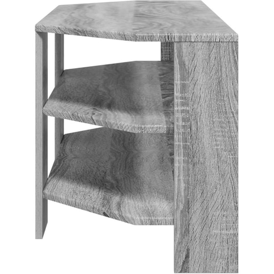 Έπιπλο Τηλεόρασης VidaXL Γωνιακό 102 x 40,5 x 45 cm - Γκρι Sonoma image 5