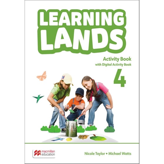 Learning Lands Level 4 Activity Book with Digital Activity Book (A1-A2) image 0