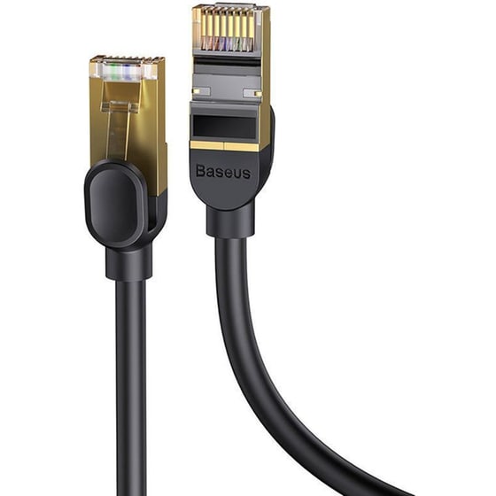Καλώδιο Ethernet Baseus RJ45 10Gbps 1m - Μαύρο image 1