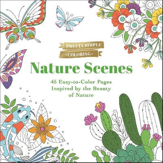 Pretty Simple Coloring: Nature Scenes image 0