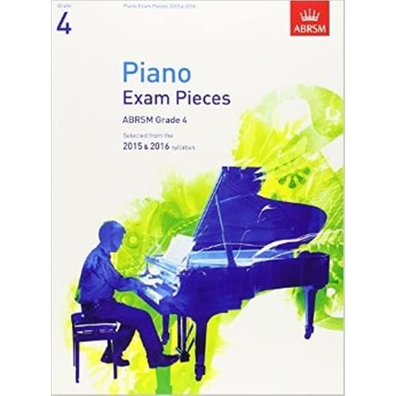 ABRSM Βιβλίο Για Πιάνο Abrsm Selected Piano Exam Pieces 2015 - 2016, Grade 4 - Cd