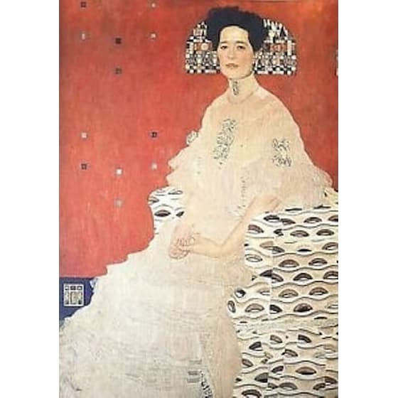Portrait of Fritza Riedler by Gustav Klimt image 0