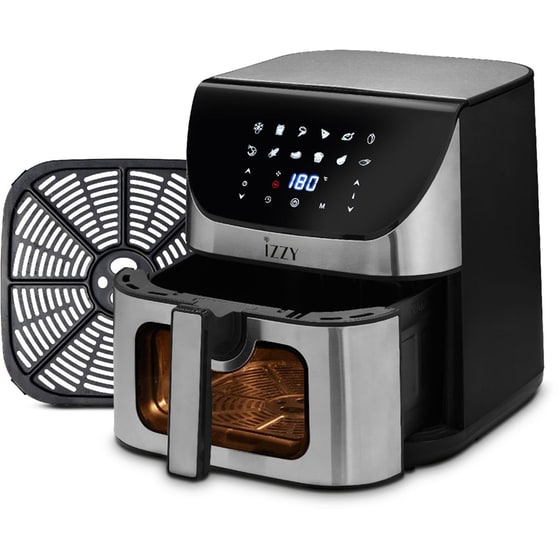 IZZY IZ-8250 1800W 8.2 L Ασημί Φριτέζα Αέρος image 1