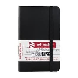 Talens Scetch Book Dot Μαύρο 80φυλ. 9x14εκ. 80 Γρ.