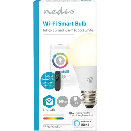 Έξυπνη Λάμπα LED Nedis SmartLife E27 9w - RGBW image 5
