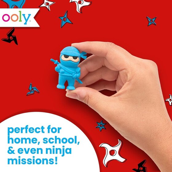 Γόμες Ooly Ninja (3 Τεμάχια) image 5