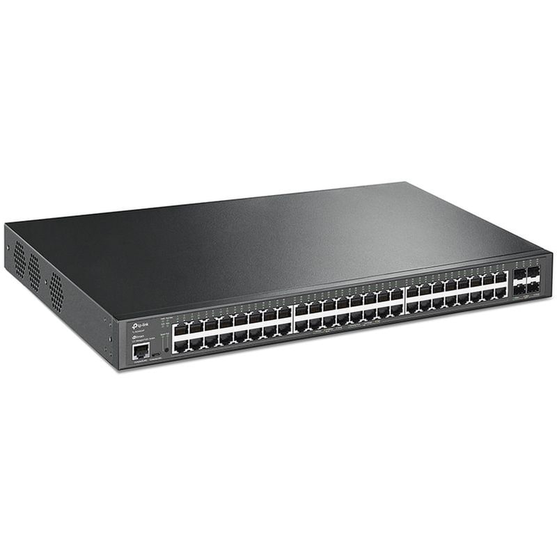 TP-LINK TL-SG3452XP JetStream Managed Switch L2+ Gigabit Ethernet (10/100/1000Mbps) 48-Port PoE+