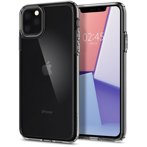 Θήκη Apple iPhone 11 Pro - Spigen Ultra Hybrid - Crystal Clear image 3