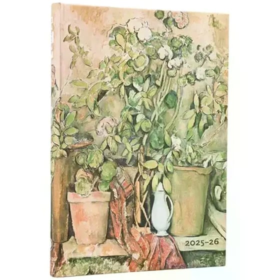 Ημερολόγιο Εβδομαδιαίο Paperblanks 18M 2025-2026 Midi Cezannes Terracotta image 0