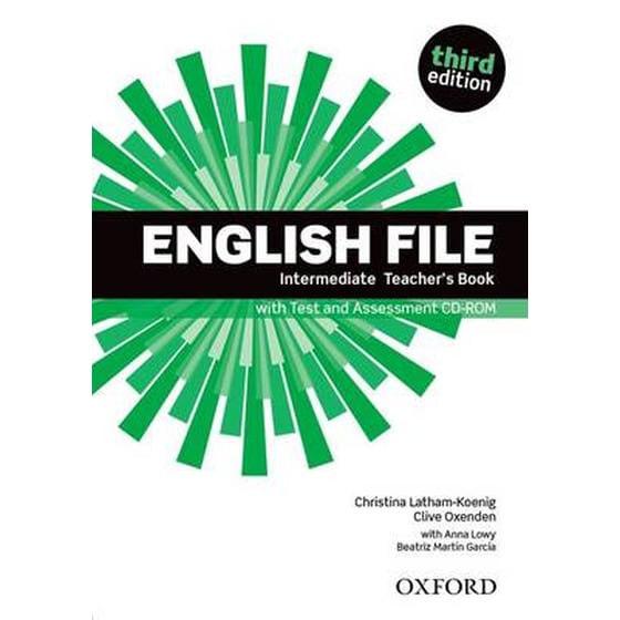 English File third edition- Intermediate- Teacher's Book with Test and Assessment CD-ROM (B1-B2) image 0