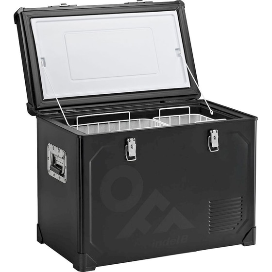 Ηλεκτρικό Φορητό Ψυγείο IndelB Travel Box TB46 Steel 12V/24V 45Lt - Μαύρο image 2