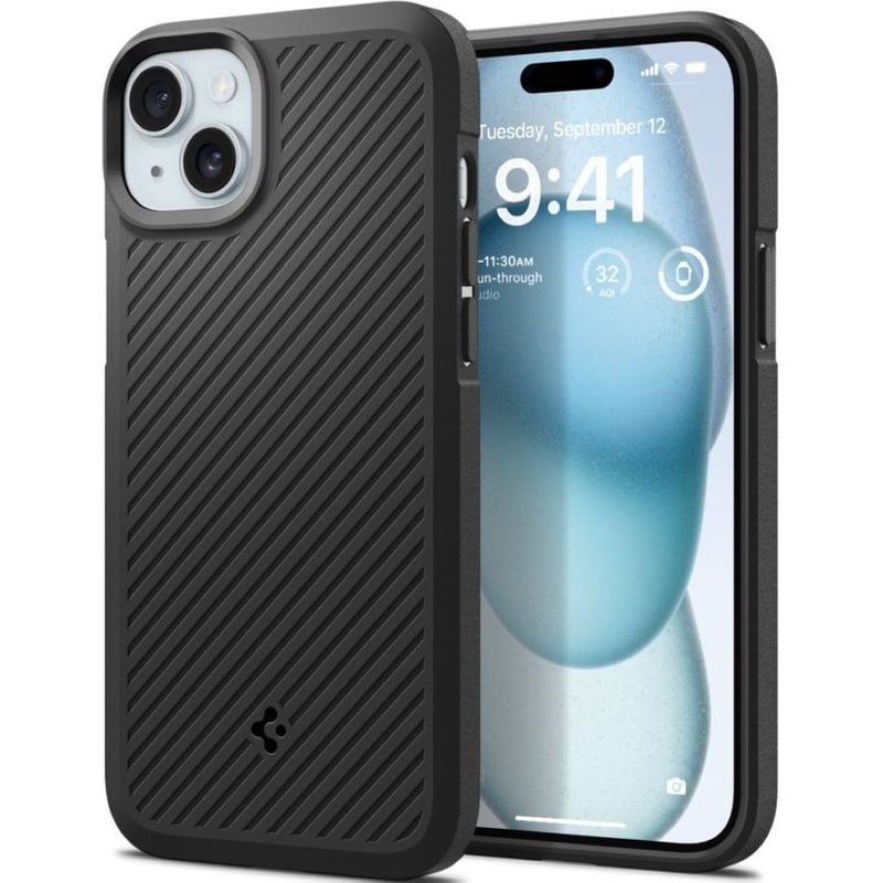 Θήκη Apple iPhone 15 Plus - Spigen Core Armor - Matte Black