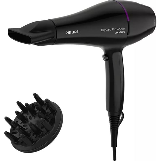 Σεσουάρ Μαλλιών PHILIPS Drycare Pro Ionic BHD274/00 2200 W Μαύρο image 0