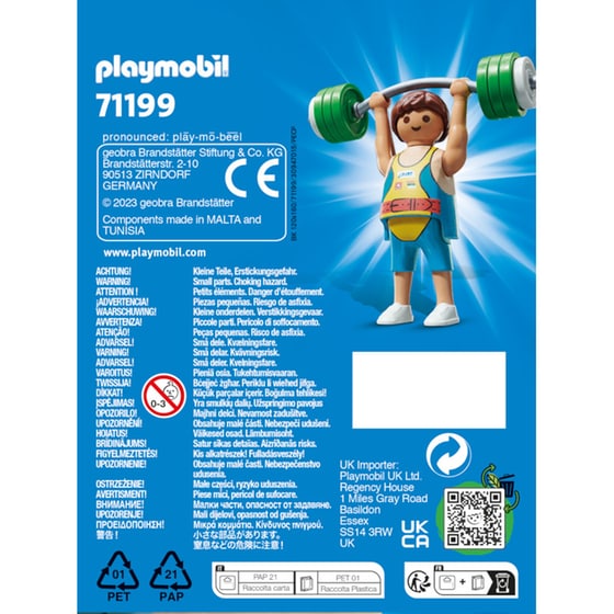 PLAYMOBIL® Playmo-Friends Αρσιβαρίστας (71199) image 1