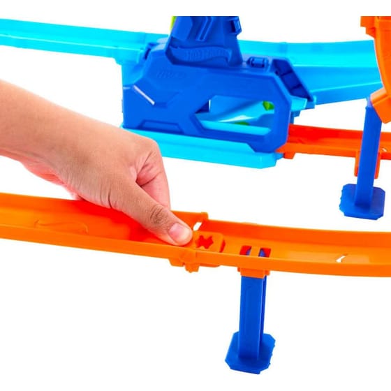 Mattel Hot Wheels Πίστα Stunt Tracks Εκτόξευση & Σύγκρουση image 3