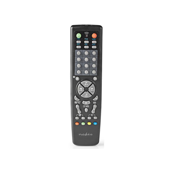 Τηλεχειριστήριο Τηλεόρασης Nedis TVRC2200BK 10-in-1 Universal - Μαύρο image 0