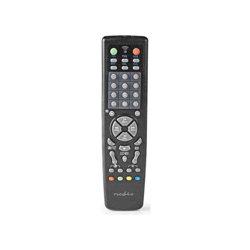 Τηλεχειριστήριο Τηλεόρασης Nedis TVRC2200BK 10-in-1 Universal - Μαύρο
