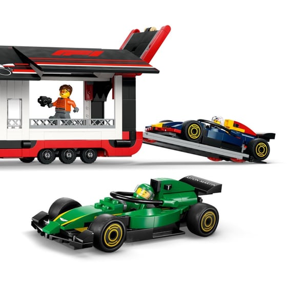 LEGO® City F1® Truck with RB20 & AMR24 F1® Cars (60445) image 6