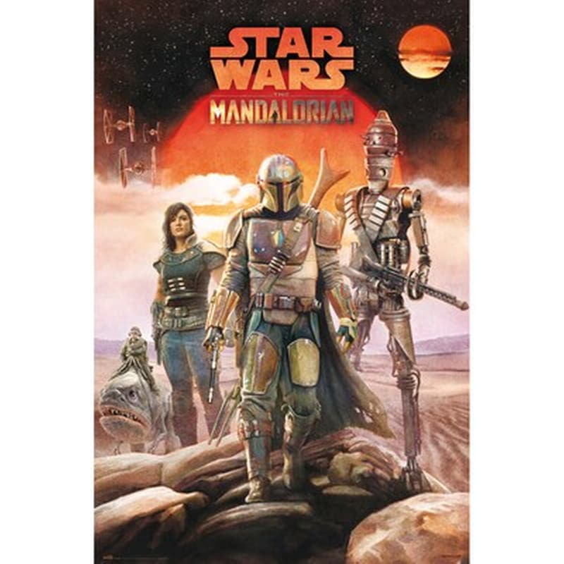 ERIK Αφίσα The Mandalorian Κάθετη 61 x 91.5 cm