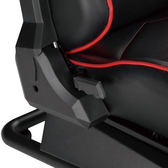 Gaming Κάθισμα White Shark Cocpit από Οικολογικό Δέρμα - Μαύρο/Κόκκινο image 6