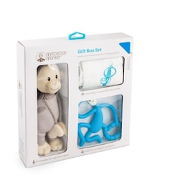 Matchstick Monkey  Teething Gift Set  Teething Gift Set - Blue 241502