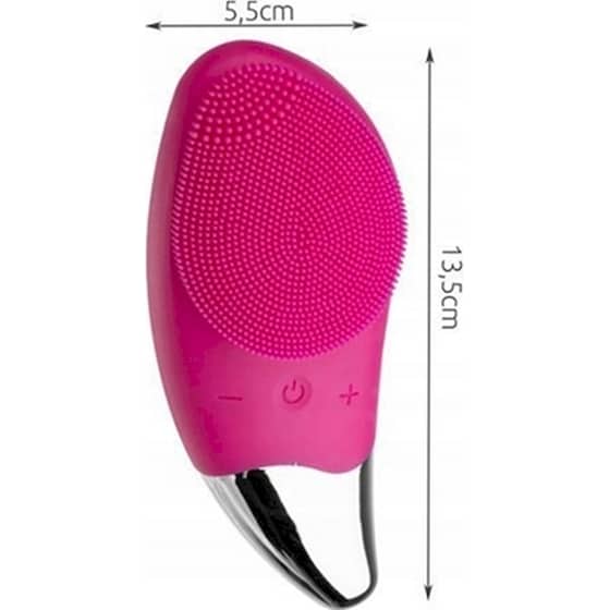 Επαναφορτιζόμενη Βούρτσα Προσώπου Aria Trade Facial Brush Ροζ image 5