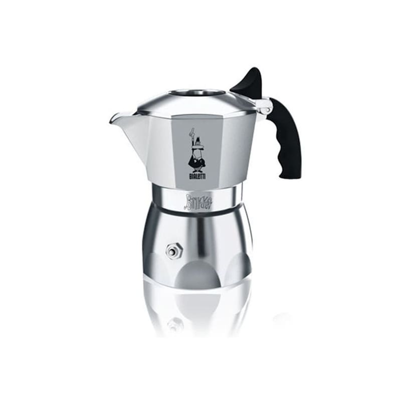 BIALETTI Καφετιέρα Espresso Bialetti Brikka 4 Cups - Ασημί