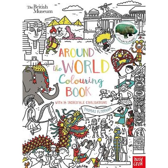 British Museum: Around the World Colouring Book image 0